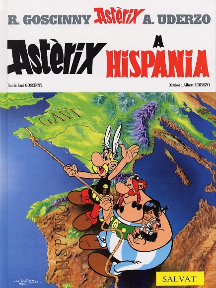 Baskowie w komiksie Asterix i Obelix w Hiszpanii