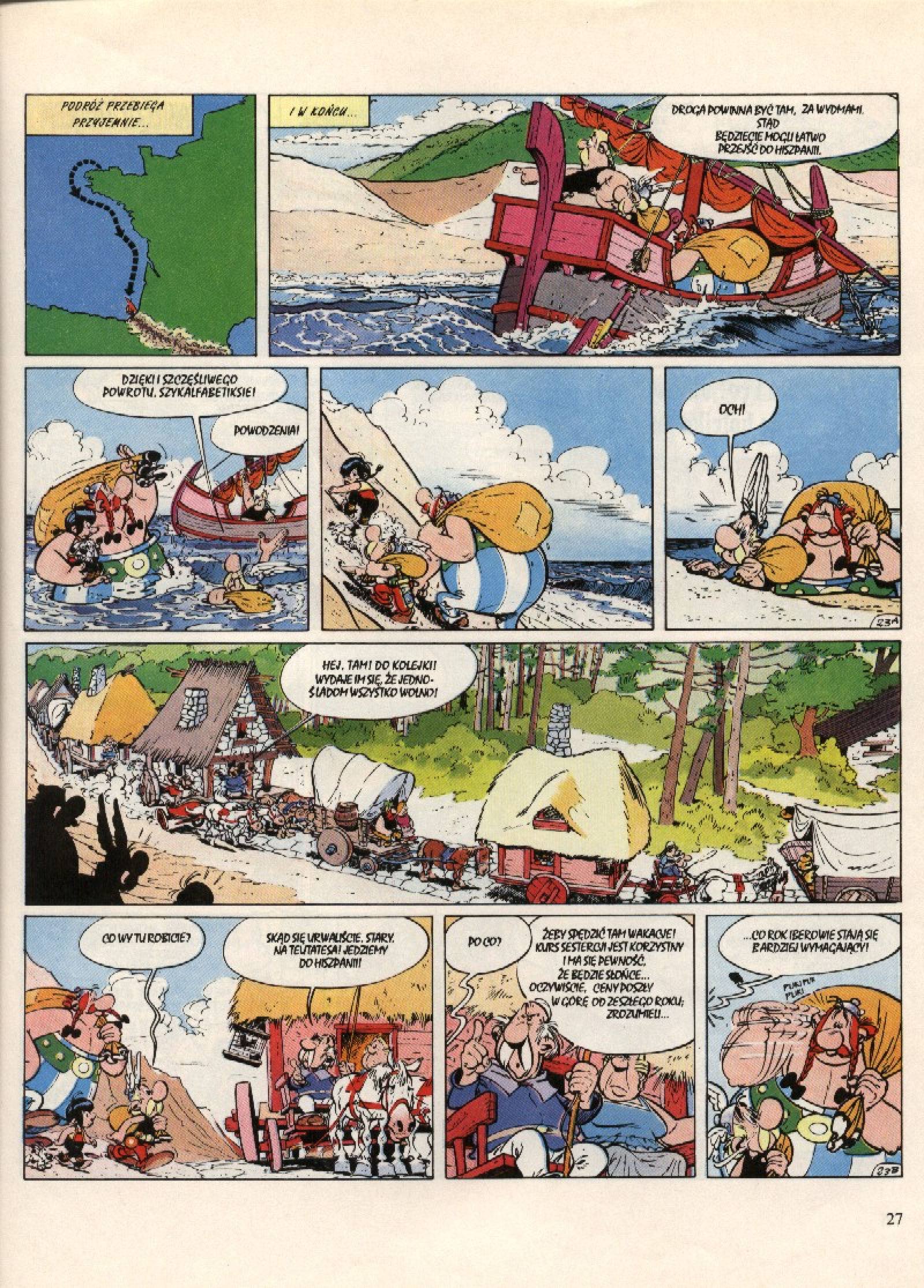 Asterix i Obelix w Kraju Baskow/ ciekawostka baskowie w komiksie Asterix i Obelix