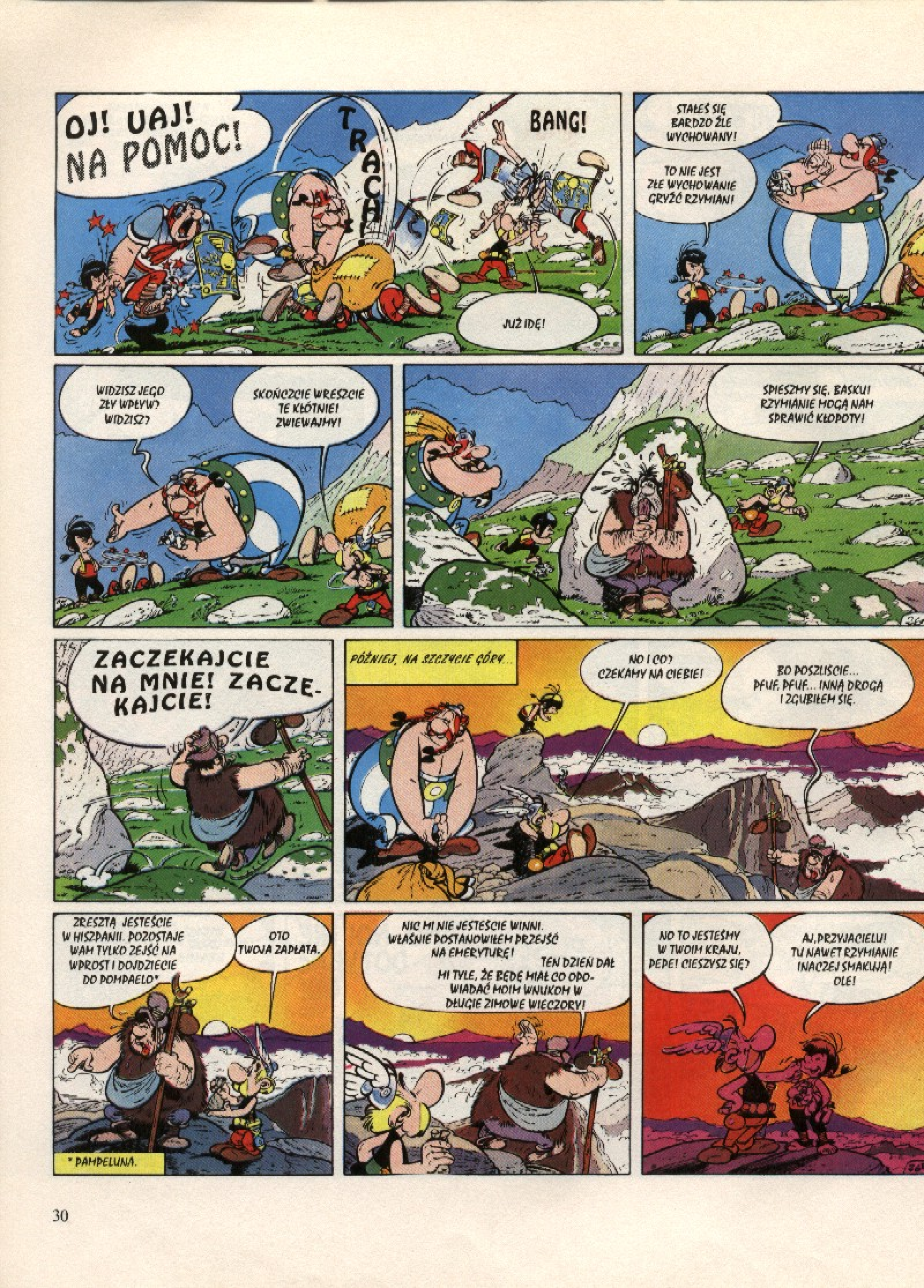 asterix i obelix w kraju baskow/ ciekawostka baskowie w komiksie asterix i obelix w hiszpanii