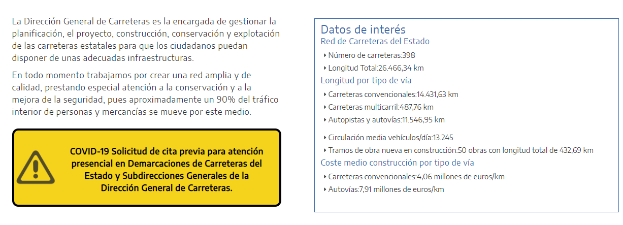 siec hiszpanskich dróg la red de carreteras españolas en la carretera w drodze po hiszpansku