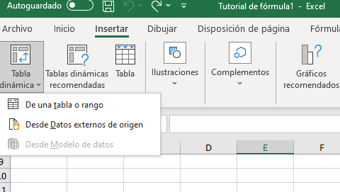 Excel dla początkujących po hiszpańsku. Poznaj formuly w Excelu po hiszpansku. Hiszpanski dla poczatkujacych 