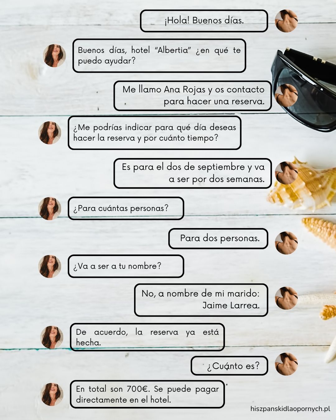 Dogadajmy się na wakacjach :) Mini rozmówki hiszpańskie dla tych z Was, którzy wybierają się na wakacje/urlop.