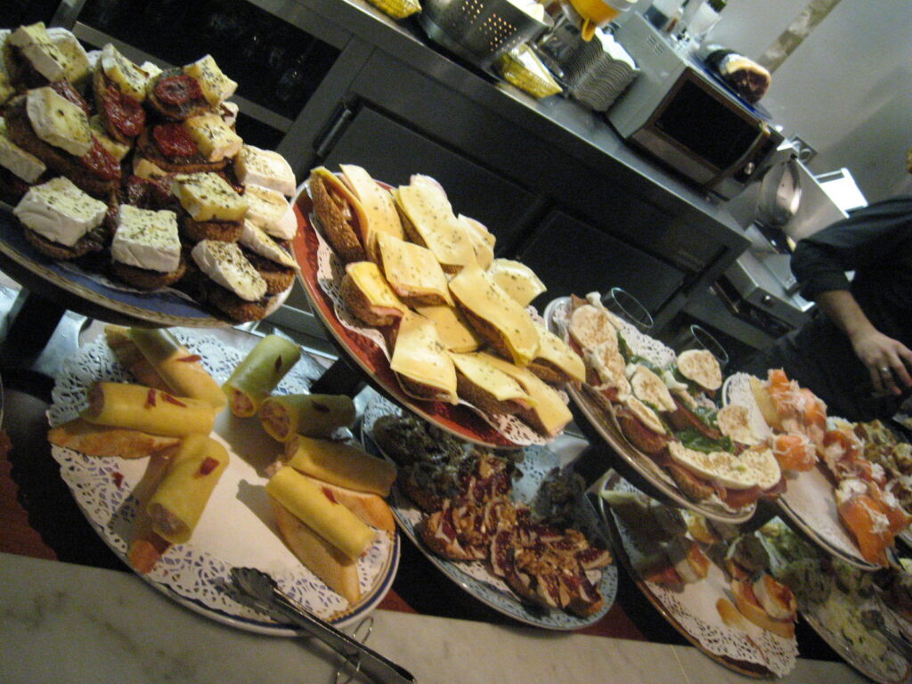 Baskijskie przekąski pintxos